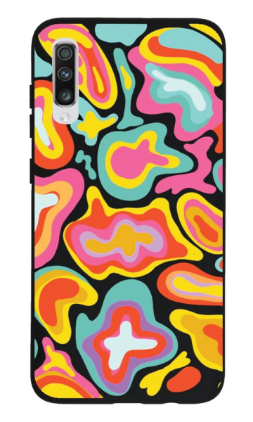 Samsung Galaxy A70 Lansman Kılıf - Colors 2