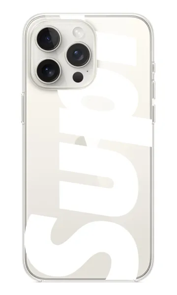 Supreme White Şeffaf Silikon Kılıf