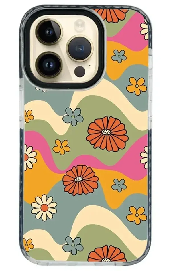 iPhone 14 Pro Impact Case - Flower 2
