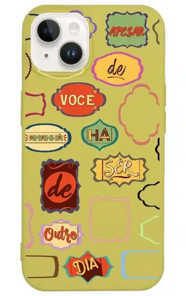 iPhone 14 Plus Lansman Kılıf - Voce Sarı