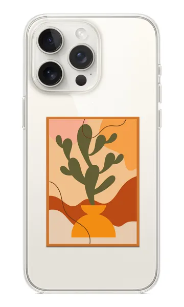 Cactus Şeffaf Silikon Kılıf