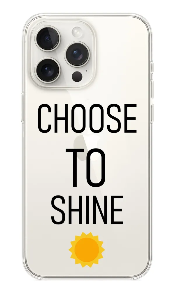 Choose Şeffaf Silikon Kılıf
