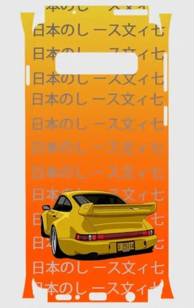 Samsung S10e Telefon Kaplama - Porsche 911 JDM