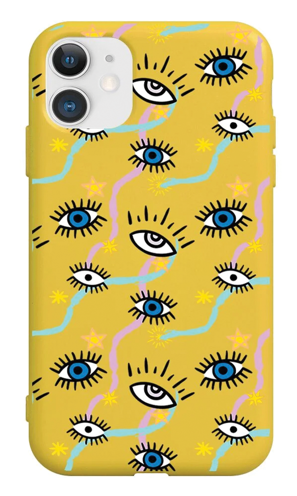 iPhone 12 Lansman Kılıf - Eyes