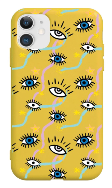 iPhone 12 Lansman Kılıf - Eyes