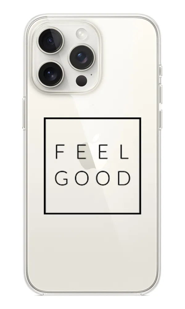 Feel Good Şeffaf Silikon Kılıf
