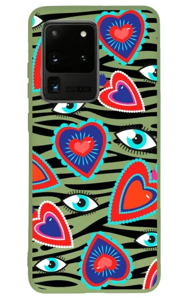 Samsung S20 Ultra Lansman Kılıf - Eye Of The Heart