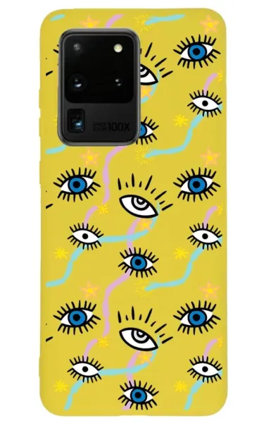 Samsung S20 Ultra Lansman Kılıf - Eyes
