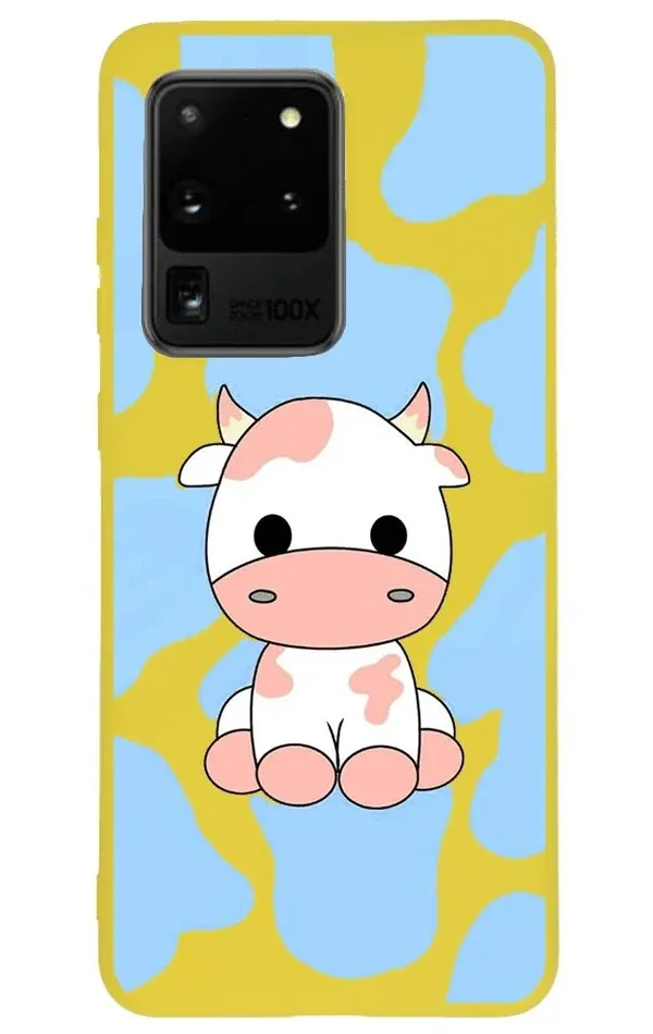 Samsung S20 Ultra Lansman Kılıf - İnek