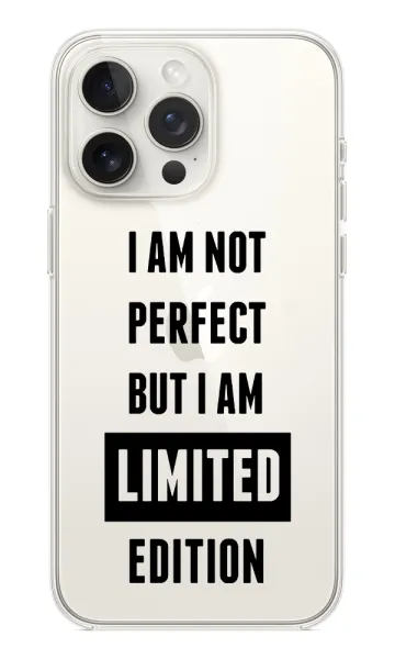 Limited Black Şeffaf Silikon Kılıf