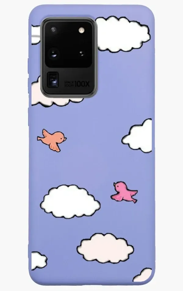 Samsung S20 Ultra Lansman Kılıf - Kuş