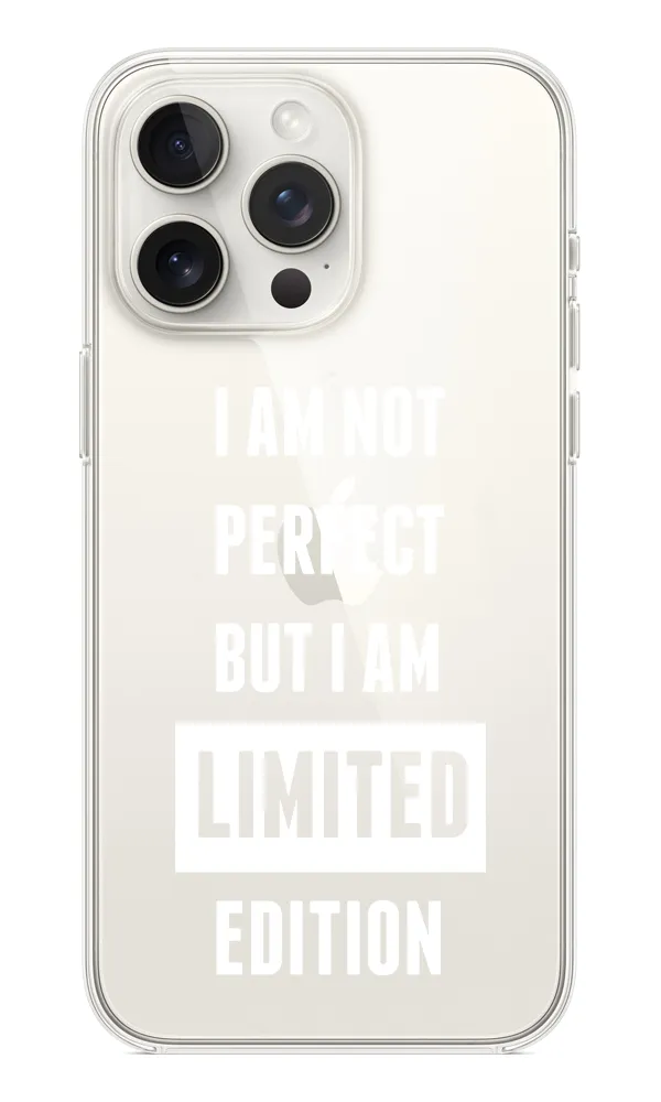 Limited White Şeffaf Silikon Kılıf