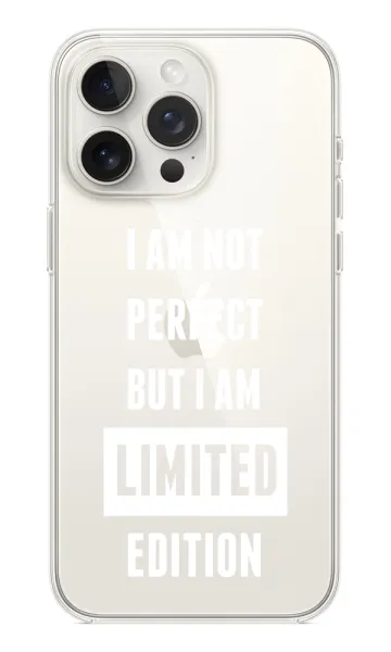 Limited White Şeffaf Silikon Kılıf
