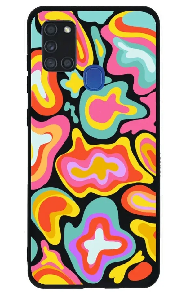 Samsung A21s Lansman Kılıf - Colors 2