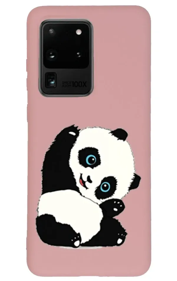 Samsung S20 Ultra Lansman Kılıf - Pandas