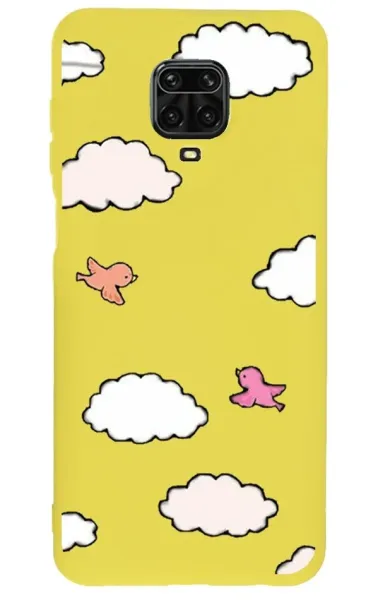 Xiaomi Redmi Note 9 Pro Lansman Kılıf - Kuş