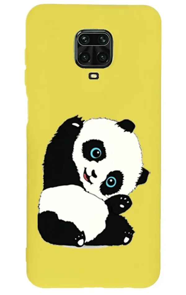 Xiaomi Redmi Note 9 Pro Lansman Kılıf - Pandas