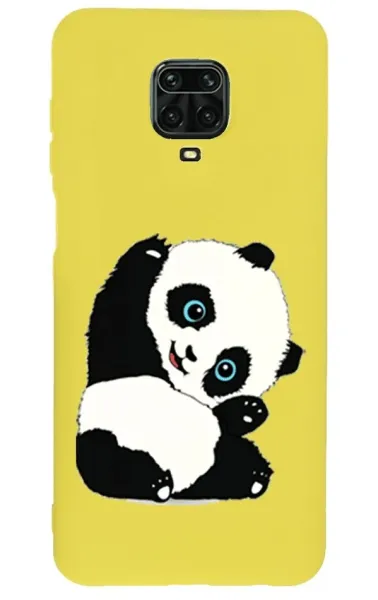 Xiaomi Redmi Note 9 Pro Lansman Kılıf - Pandas