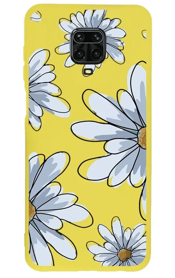 Xiaomi Redmi Note 9 Pro Lansman Kılıf - Papatya