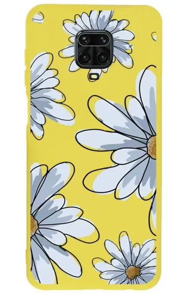 Xiaomi Redmi Note 9 Pro Lansman Kılıf - Papatya