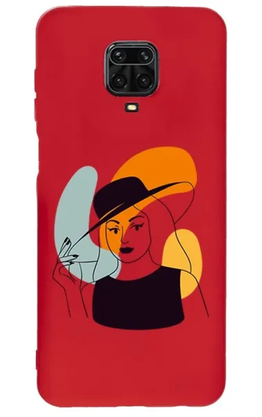 Xiaomi Redmi Note 9S Lansman Kılıf - Art Woman 4