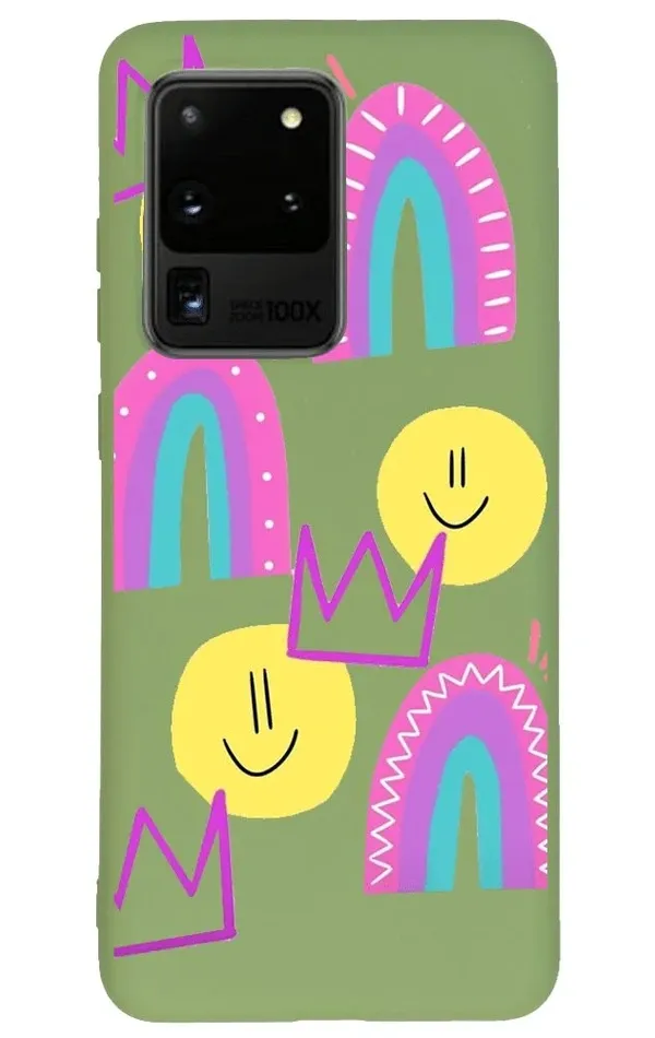 Samsung S20 Ultra Lansman Kılıf - Smile