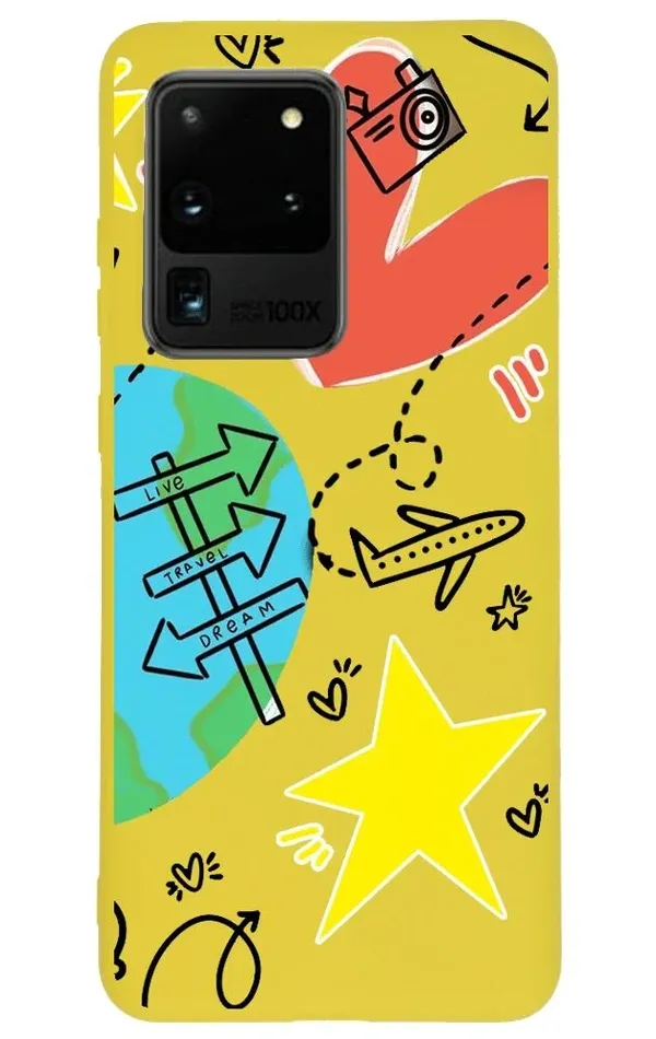 Samsung S20 Ultra Lansman Kılıf - World