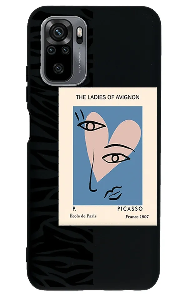 Xiaomi Redmi Note 10S Lansman Kılıf - Zebralı Siyah