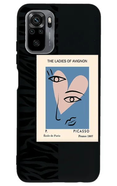 Xiaomi Redmi Note 10S Lansman Kılıf - Zebralı Siyah