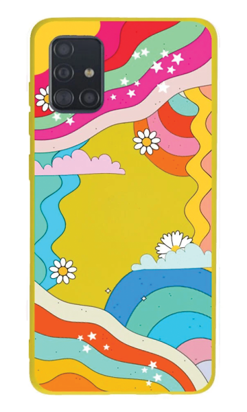 Samsung Galaxy A71 Lansman Kılıf - Colors