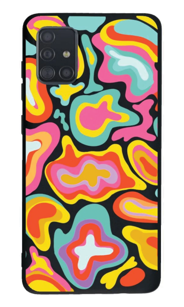 Samsung Galaxy A71 Lansman Kılıf - Colors 2