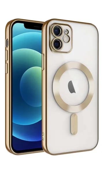 iPhone 11 Kılıf Kamera Korumalı Magsafe Wireless Şarj Özellikli Demre Kapak