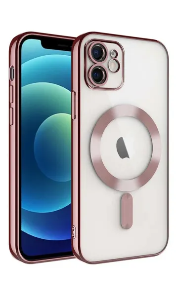 iPhone 11 Kılıf Kamera Korumalı Magsafe Wireless Şarj Özellikli Demre Kapak