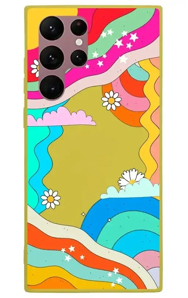 Samsung Galaxy S22 Ultra Lansman Kılıf - Colors