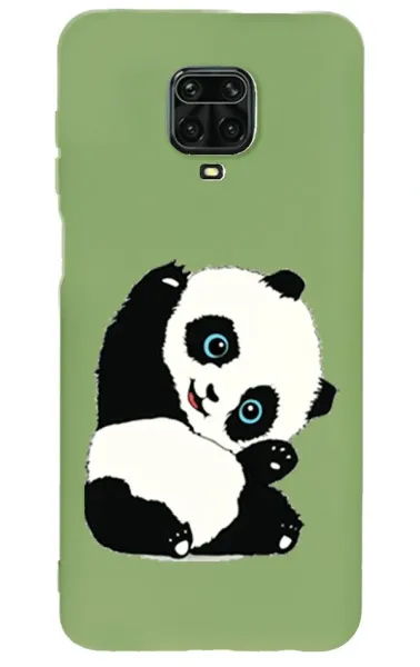 Xiaomi Redmi Note 9S Lansman Kılıf - Pandas