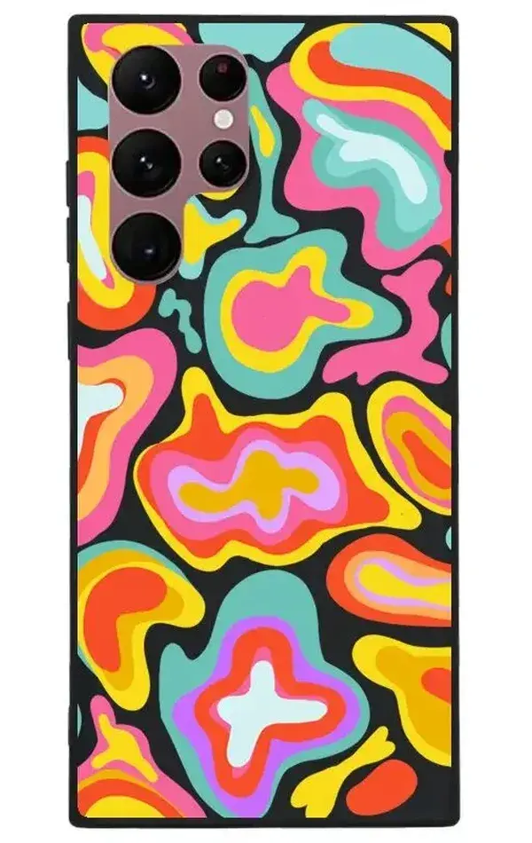 Samsung Galaxy S22 Ultra Lansman Kılıf - Colors 2