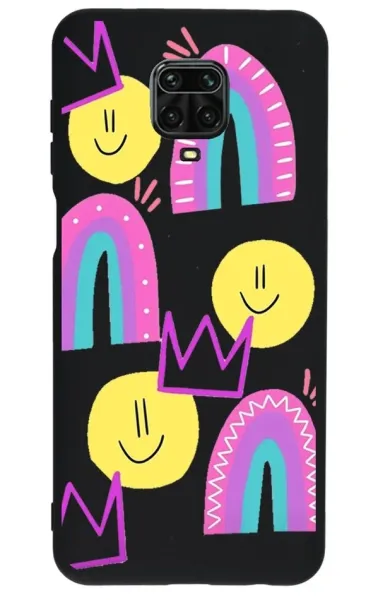 Xiaomi Redmi Note 9S Lansman Kılıf - Smile