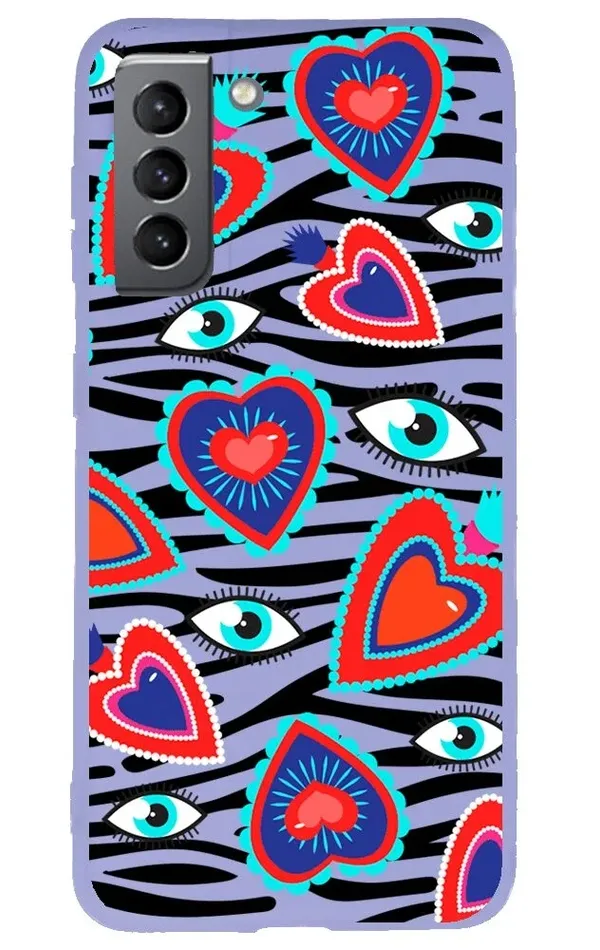 Samsung S21 Lansman Kılıf - Eye Of The Heart