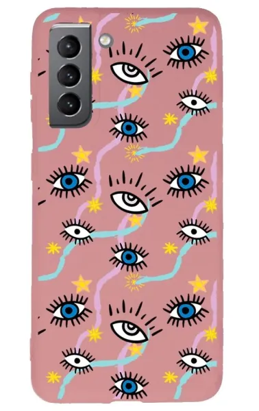 Samsung S21 Lansman Kılıf - Eyes