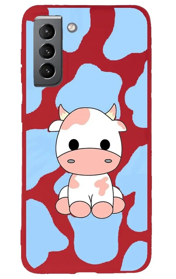 Samsung S21 Lansman Kılıf - İnek