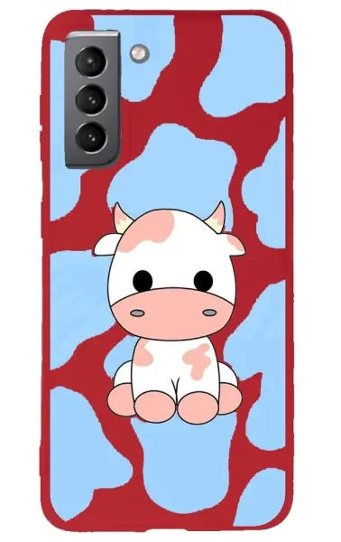 Samsung S21 Lansman Kılıf - İnek