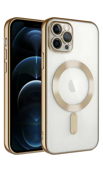 iPhone 11 Pro Max Kılıf Kamera Korumalı Magsafe Wireless Şarj Özellikli Demre Kapak