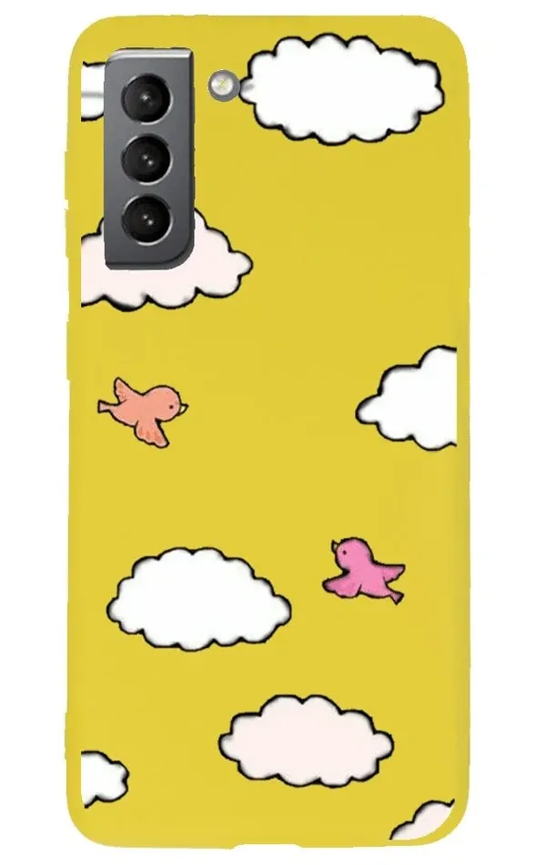 Samsung S21 Lansman Kılıf - Kuş