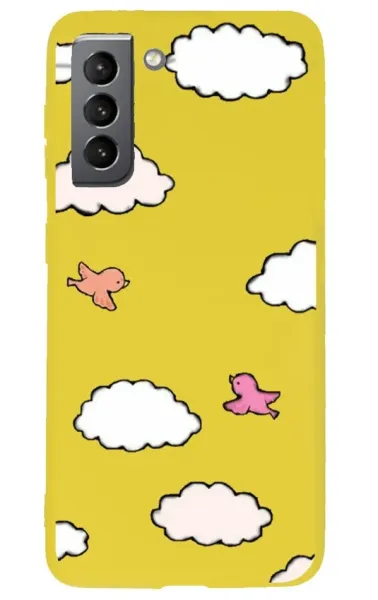 Samsung S21 Lansman Kılıf - Kuş
