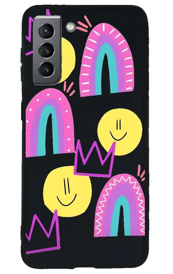 Samsung S21 Lansman Kılıf - Smile