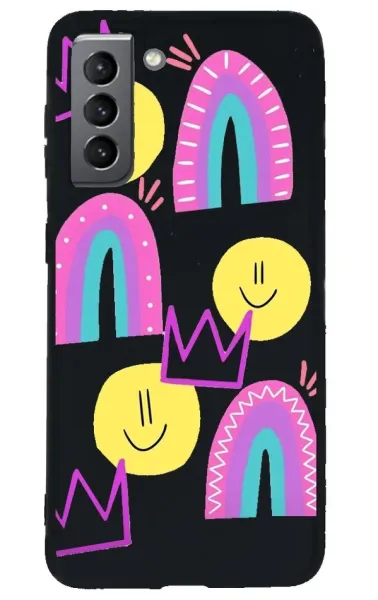 Samsung S21 Lansman Kılıf - Smile