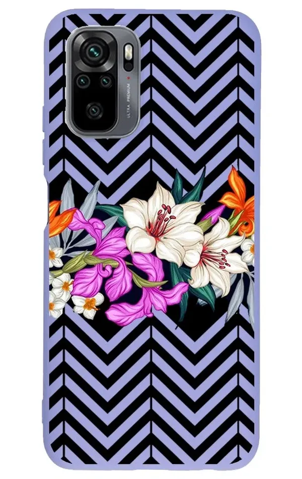 Xiaomi Redmi Note 10 Lansman Kılıf - Çiçek