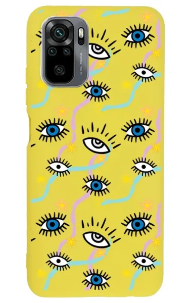 Xiaomi Redmi Note 10 Lansman Kılıf - Eyes