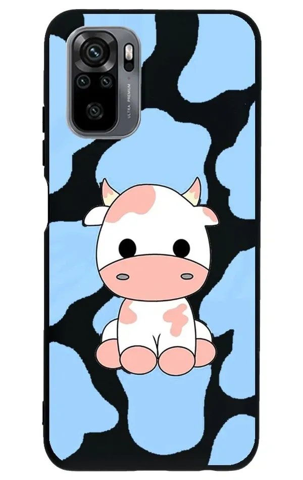 Xiaomi Redmi Note 10 Lansman Kılıf - İnek