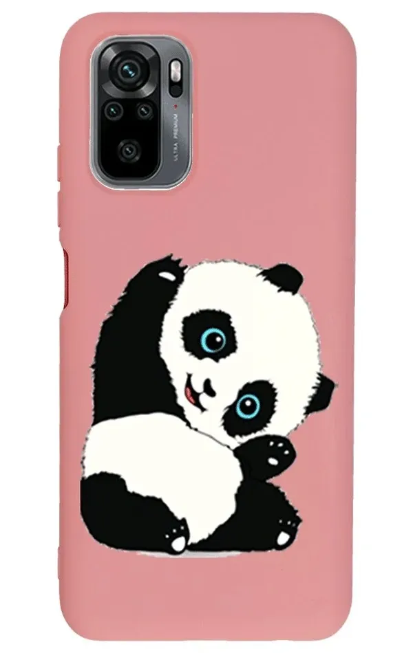 Xiaomi Redmi Note 10 Lansman Kılıf - Pandas